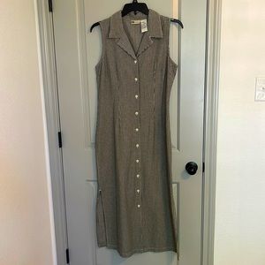 Faded Glory black and white dress